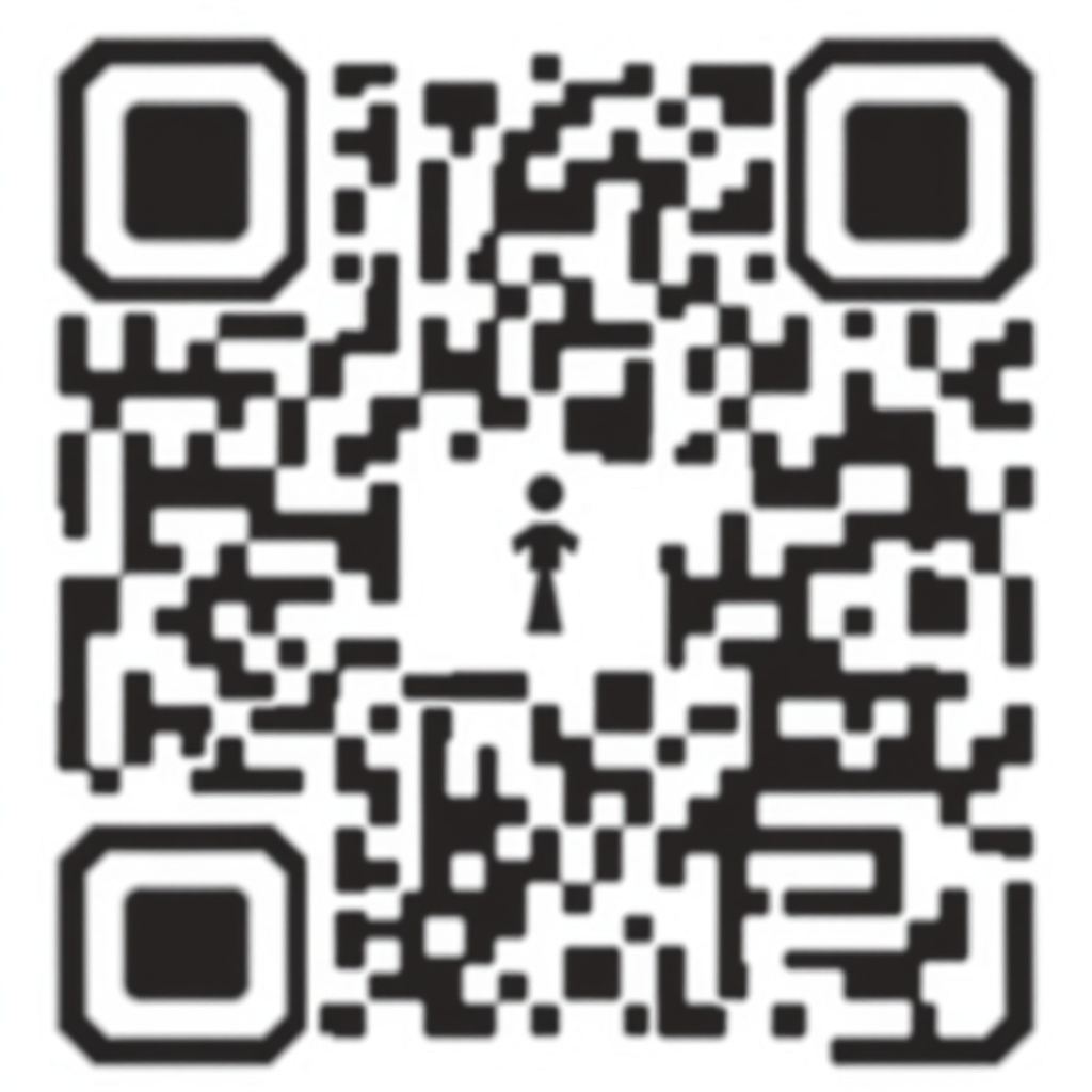 QR code for customer service
